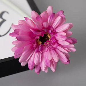 Цветок искусственный Гербера 55см  ярко-розовая 000000000001218361