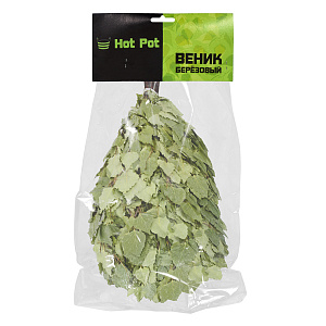Веник березовый малый в уп. Hot Pot  /30,32110 000000000001192164