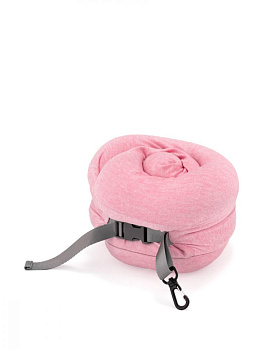 Подушка для путешествий DE'NASTIA 27х24x10см MEMORY (с эффектом памяти) розовый T600045 000000000001200006