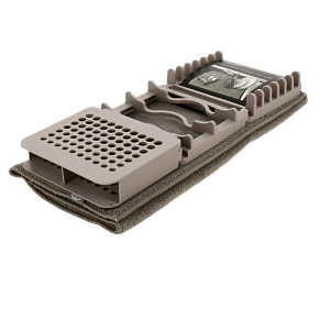 Набор для сушки посуды (сушилка 3 секции с ковриком для сушки посуды) DE'NASTIA светло-коричневый пластик/полиэстер 000000000001205933