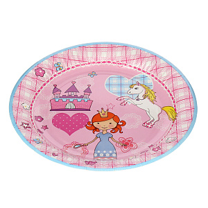 Набор одноразовых тарелок Мечты Принцессы Pap Star, 23 см, 10 шт. 000000000001142478