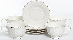 Набор чайный 8 предметов (чашка 220мл-4шт/блюдце-4шт) BALSFORD ОРНЕЛЛА фарфор 000000000001212782