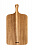 Доска разделочная 45x24x2см DE'NASTIA прямоугольная с ручкой светло-коричневый дерево акация 000000000001216969