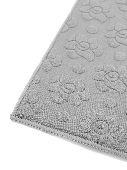 Коврик для сушки посуды 30x40см LUCKY Листья бежевый жаккард микрофибра 000000000001198061