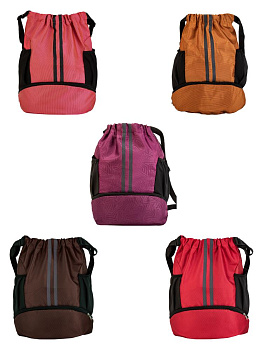 Рюкзак мешок 41х44х15,5см спортивный ST в ассортименте полиэстер 000000000001227817