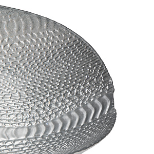 Блюдо овальное 25-29см GLASSCOM Рептилия Silver стекло 000000000001219156