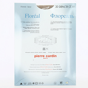 Колготки женские 20ден р.5 maxi PIERRE CARDIN Floreal Noisette 000000000001073336