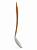 Ложка с прорезями 33x6,2x1,6см DE'NASTIA деревянная ручка серый силикон 000000000001213959
