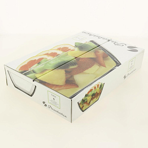 TOKIO Набор салатников 6шт 12,5см PASABAHCE стекло 000000000001061495