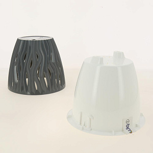 Кашпо со вставкой Вдохновение 2,25л цвет Серый 18612 артикул КШ-5412 пластик 000000000001194620