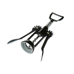 Штопор Мультидом, черный, металл с хромированным покрытием 000000000001126750