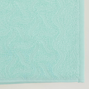 Полотенце 50х90см ДМ Радуга махровое плотность 305гр/м зеленое 100% хлопок ПД-2601-04352, 13-5409 000000000001205538