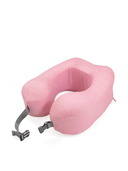 Подушка для путешествий DE'NASTIA 27х24x10см MEMORY (с эффектом памяти) розовый T600045 000000000001200006