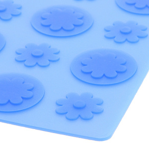 Прихватка-подставка REGENT Цветы, силикон, 17*17 см. 93-SI-CU-04.2 000000000001013263