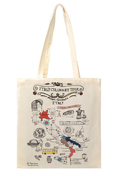 Сумка-шоппер 40х37см с принтом ST cotton 000000000001227180