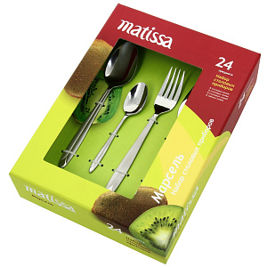 Набор столовых приборов Марсель Matissa, 24 шт. 000000000001076964
