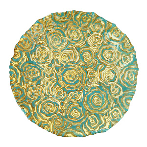 Тарелка Восточный сад МФК, 21 см, стекло 000000000001161892