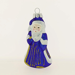 Формовая игрушка Дед Мороз 12см стекло ВС-2438 000000000001191703