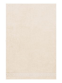 Полотенце 100х150см DE'NASTIA ТАЛИСМАН 1 молочный хлопок-100% 000000000001215366