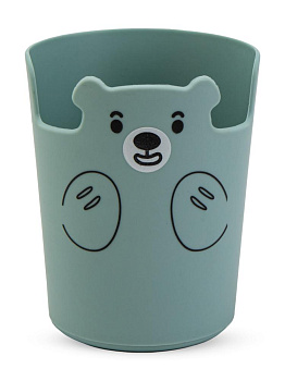 Стакан-подставка для канцелярии 10х8,5см в ассортименте пластик_ST 000000000001228757