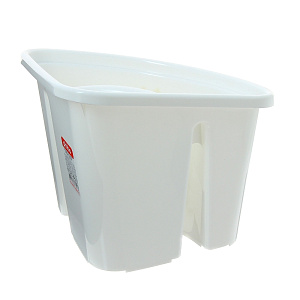 Подставка для столовых приборов 17,6х15,7х15см БЫТПЛАСТ с декором бежевый пластик 000000000001099604