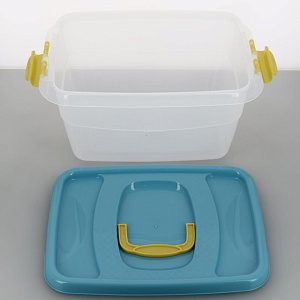 Контейнер 12,5л ИНТЕРМ голубой полипропилен Ф0223 000000000001204533