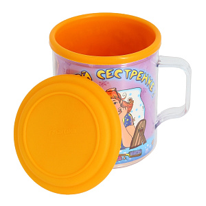 Термокружка 400мл MARTIKA Родня с крышкой пластик С547К 000000000001056683