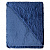 Покрывало 190х220см DE'NASTIA Палермо двустороннее атласное/матовое синее 100% полиэстер 000000000001206920