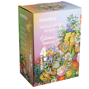 Набор кружек Цветной горошек Matissa, 400мл, 4 шт. 000000000001127768