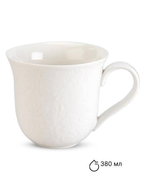 Кружка 380мл Barocco фарфор 000000000001230121