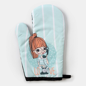 Варежка Этель Love Life Виола 26х16см 100%пэ 4437221 000000000001200827