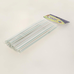 Трубочка для коктелей 50шт СФЕРА разноцветные 000000000001166934