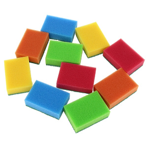 Набор губок для посуды Посейдон Люкс, 10 шт. 000000000001137453