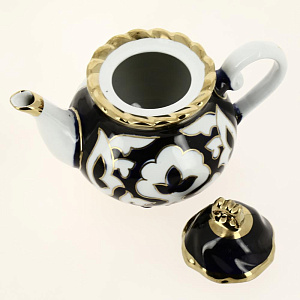 Сервиз чайный Пахта 7 предметов на 6 персон ASIA PORCELAIN с титановым напылением фарфор 000000000001204892