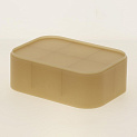Бокс д/хранения косм.принадлежностей ASTY бежевый, полипропиленSWP-0950BG 000000000001192313