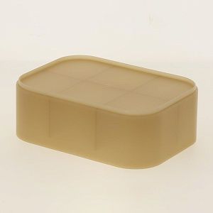 Бокс д/хранения косм.принадлежностей ASTY бежевый, полипропиленSWP-0950BG 000000000001192313