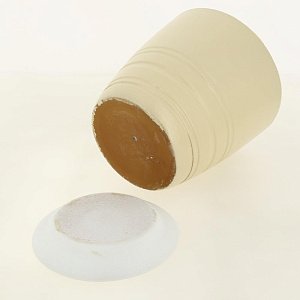 Горшок для цветов декоративный ПРЕСТИЖ кремовый №2 3л керамика ГК 40 000000000001204119