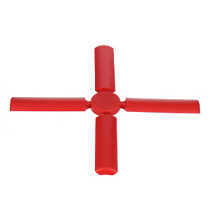 Термостойкая подставка складная Marmiton, красный, 21.6х21.6х1 см 000000000001125434