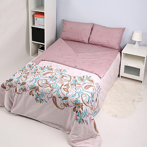 Комплект постельного белья Monro Mona Liza, 1.5 спальный, 2 наволочки 70?70 см, бязь 000000000001129841