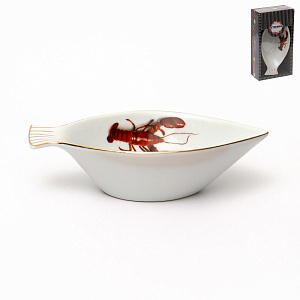 Икорница 4,8х9х17,5см GUTERWAHL Party Time Рак речной фарфор 000000000001197787