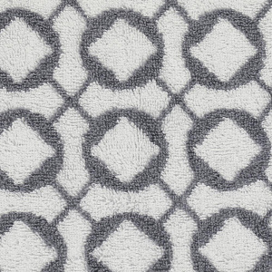 Полотенце 70х130см CLEANELLY Ромбус махровое Плотность 460гр серое пестроткань 100% хлопок 000000000001206884