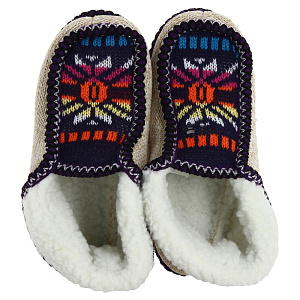 Тапочки домашние женские, синий, 36-37 размер 000000000001174628