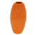 Ваза Европа малая оранжевая 20 см ввр-19035 000000000001192000