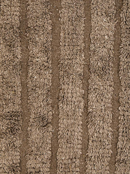 Коврик для ванной 40х60см FORA COTTON противоскользящий темно-коричневый хлопок 000000000001225656