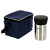 Набор Сумка-термос THERMOcafe 6 Can Cooler+Термос из нерж. со складной ложкой THERMOcafe DFJ500 Food Jar 0,5л+ПОДАРОК Аккумулятор t⁰ Ice Mat 579164 000000000001201588