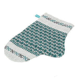 Рукавица Петушок Клюква, рогожка 000000000001148906