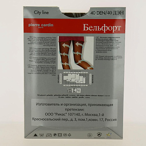 Женские колготки Belfort 40 Bronzo 3 Pierre Cardin 000000000001073376