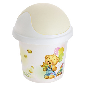 Контейнер для мусора Bears Little Angel, 7л 000000000001153976