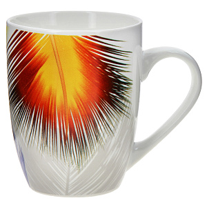 Кружка 350мл Перья M020186/R030120 фарфор 000000000001168383