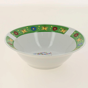 Миска фарфор 300 мл, Три кота Зеленый,КРС-831 000000000001193709